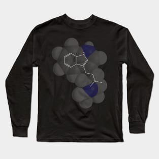 DMT Molecule Chemistry Long Sleeve T-Shirt